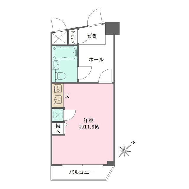 ビラ松濤の間取り