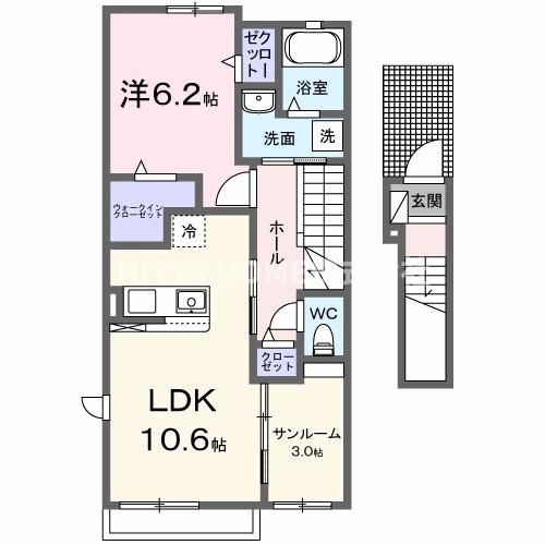 綾部市井倉町梅ケ畑のアパート