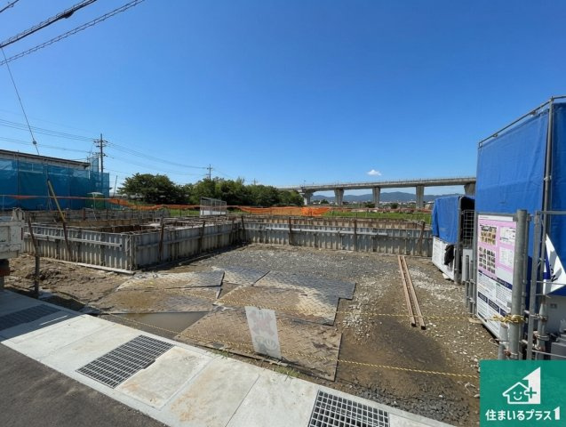 1(土)2(日)現地説明会　磯城郡田原本町黒田　新築一戸建ての外観|建築中ですが現地を見ると分かる事もございますので、ぜひ一度現地をご覧ください。