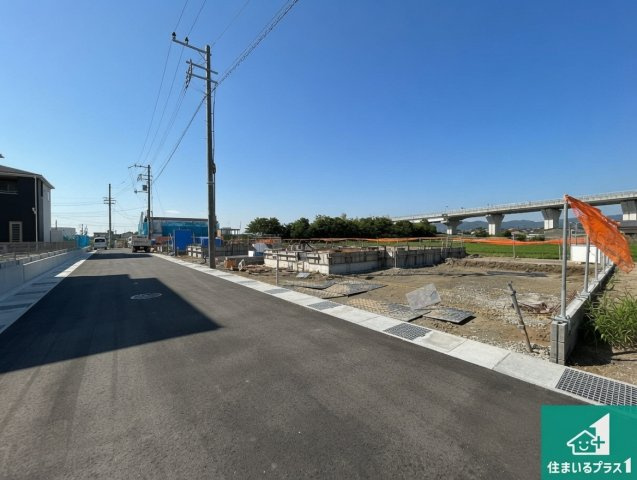 1(土)2(日)現地説明会　磯城郡田原本町黒田　新築一戸建ての外観|ご案内の際は現地集合はもちろん、ご自宅の送迎や最寄りの駅迄のお迎え等お気軽にご相談ください。