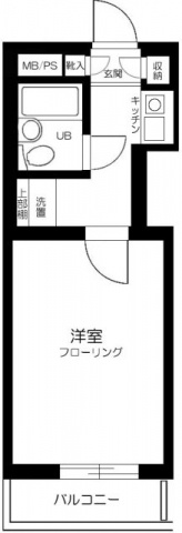 プレステート両国の間取り
