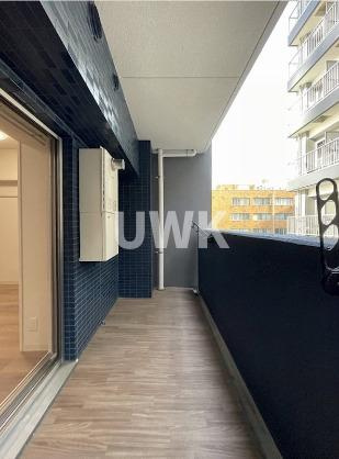 名古屋市中区丸の内１丁目の賃貸マンションのバルコニー