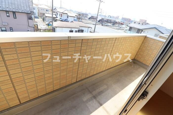 スクエアコートのバルコニー