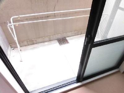 アビタ御所南のバルコニー