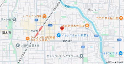 【地図】 | 茨木中津町シティハウス