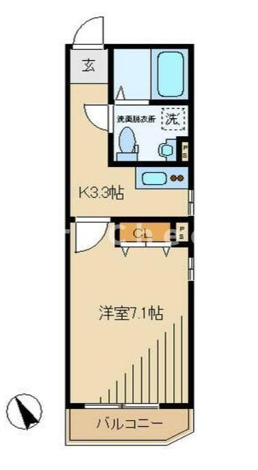 リクラス東尾久の間取り