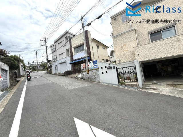 新築戸建　神戸市北区緑町２丁目1の前面道路含む現地写真|前面道路含む現地写真です