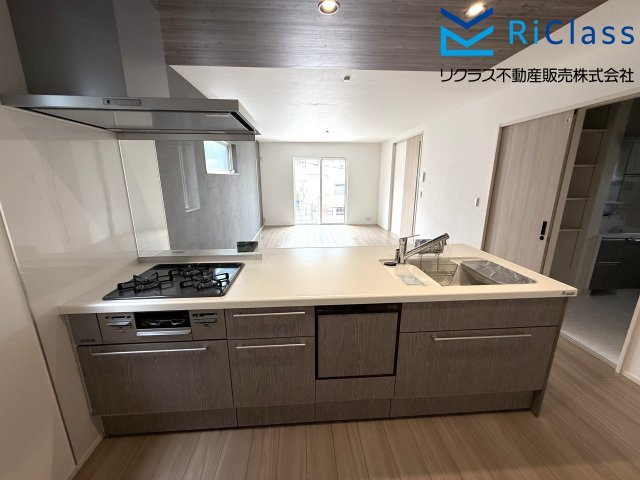 新築戸建　神戸市北区緑町２丁目1のキッチン|お料理しやすいキッチンです