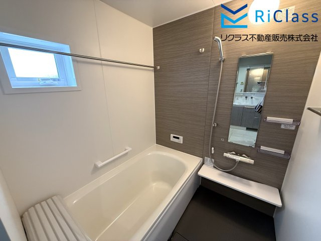 新築戸建　神戸市北区緑町２丁目1の浴室|お風呂です
浴室乾燥機付きです
窓もあります