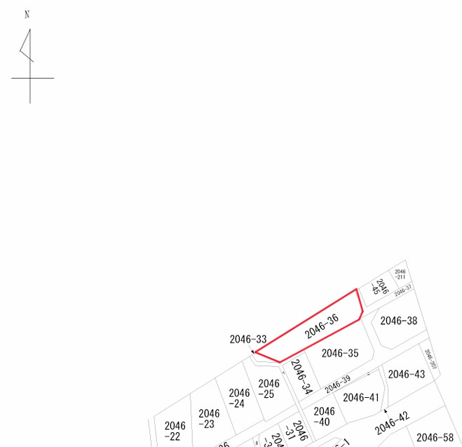 宮若市鶴田2046ー36　土地