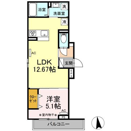ルリアン八広の間取り