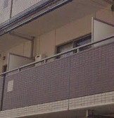 ヴィレッジハウス幕張本郷のバルコニー