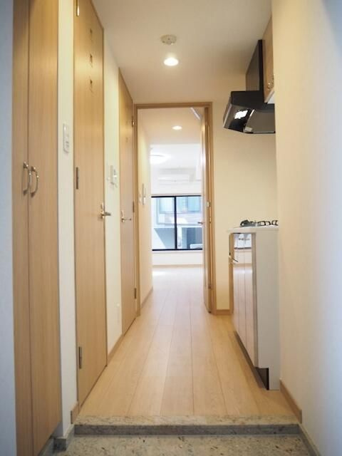 ルーブル大島参番館の玄関