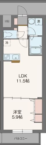 セルビシオの間取り
