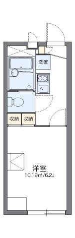 【間取り】 | レオパレスシリウス | 代表的な間取のため実際の間取とは異なる場合があります