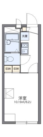 【間取り】 | レオパレスラポール深井 | 代表的な間取のため実際の間取とは異なる場合があります