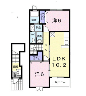 【間取り】 | シュトラーセ羽入