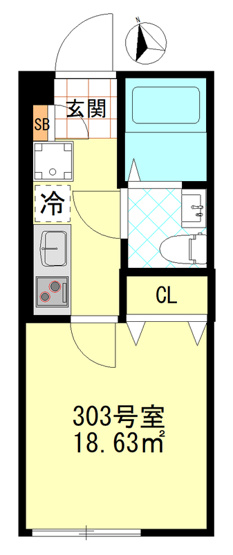 【間取り】 | CFジオーレ五反野