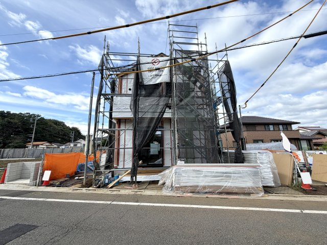 練馬区土支田4丁目　長期優良住宅×BELS取得　省エネ邸宅全3棟の外観