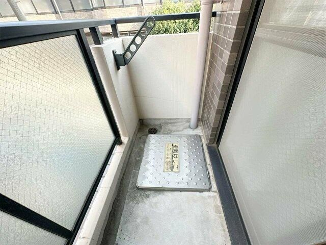 グランコート赤塚弐番館のバルコニー