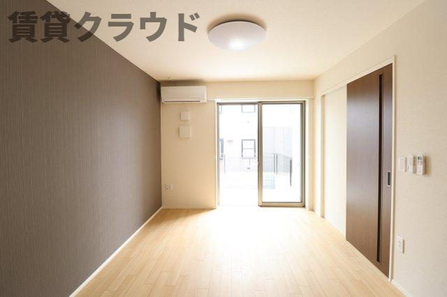 （仮称）市原市五井西新築アパートの居間・リビング|居間です