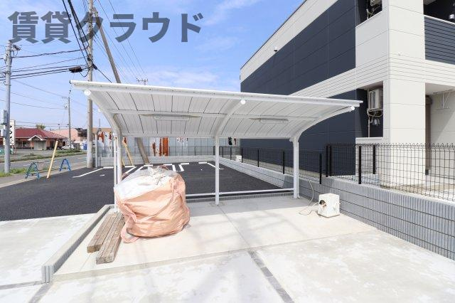 （仮称）市原市五井西新築アパートのその他共用部分|駐輪場