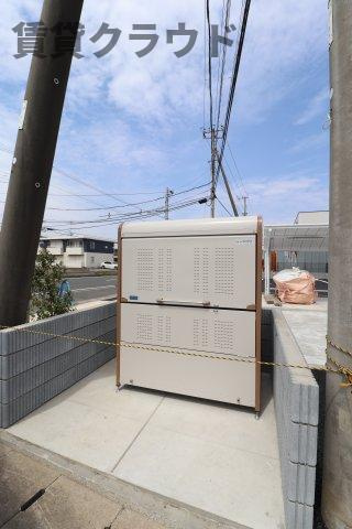 （仮称）市原市五井西新築アパートのその他共用部分|ゴミストッカー