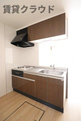 （仮称）市原市五井西新築アパートのキッチン|キッチンです