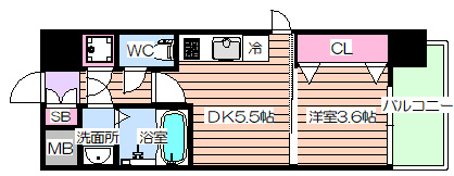 【間取り】 | レジュールアッシュウエストレジス