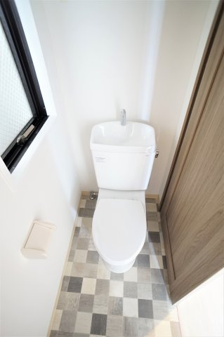 グリーンパーク船橋のトイレ|もちろんトイレも新品ですよ
