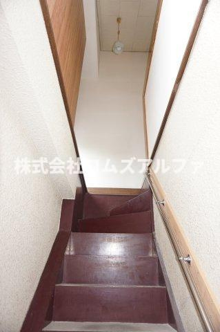清田アパートのその他|清田アパート　階段