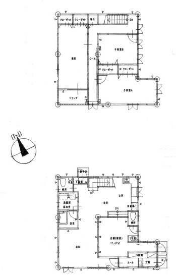 【間取り】 | 足守戸建