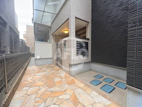 フジパレス山之内Ⅲ番館のエントランス