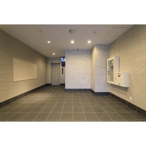 熊本市中央区保田窪１丁目の賃貸マンションのエントランス