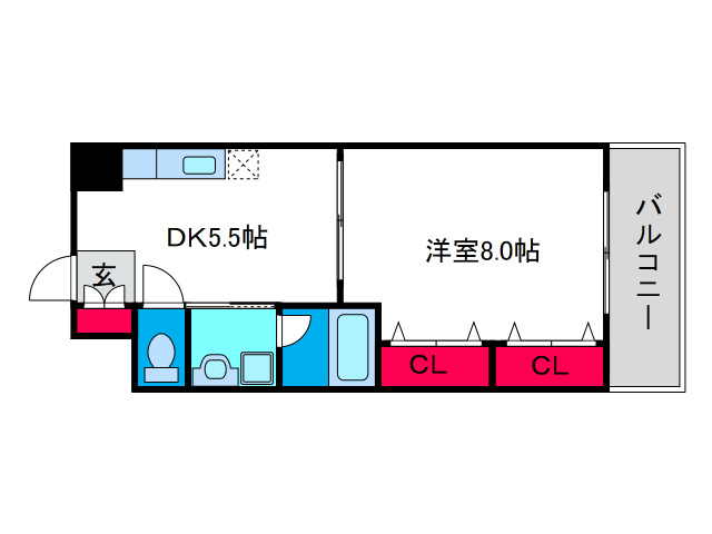 イーストコーストヴィラの間取り