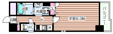 【間取り】 | メルベーユ西淀