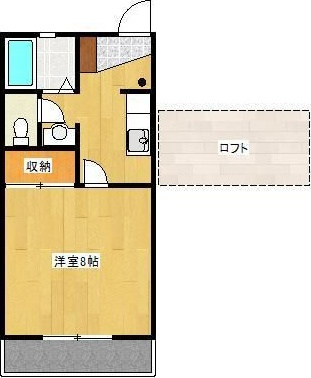 リバーサイド十禅寺（Ａ）の間取り