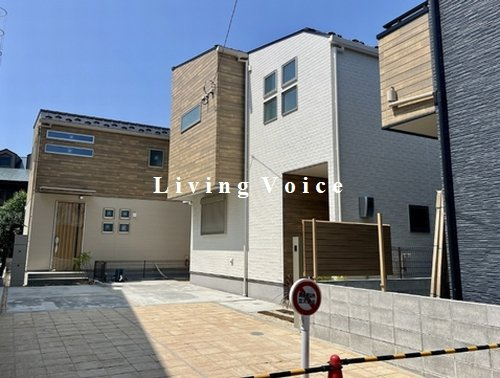 【仲介手数料０円】茅ヶ崎市東海岸南6丁目　新築一戸建て　全3棟の外観|2-3号棟【仲介手数料０円】茅ヶ崎市東海岸南6丁目　新築一戸建て　全3棟