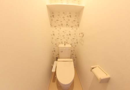 和泉市小田町２丁目のハイツのトイレ|シンプルで使いやすいトイレです