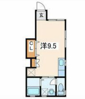 【間取り】 | コーポ山の手