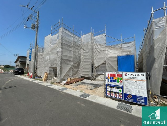 ●磯城郡田原本町黒田　新築一戸建ての外観|ご案内の際は現地集合はもちろん、ご自宅の送迎や最寄りの駅迄のお迎え等お気軽にご相談ください。