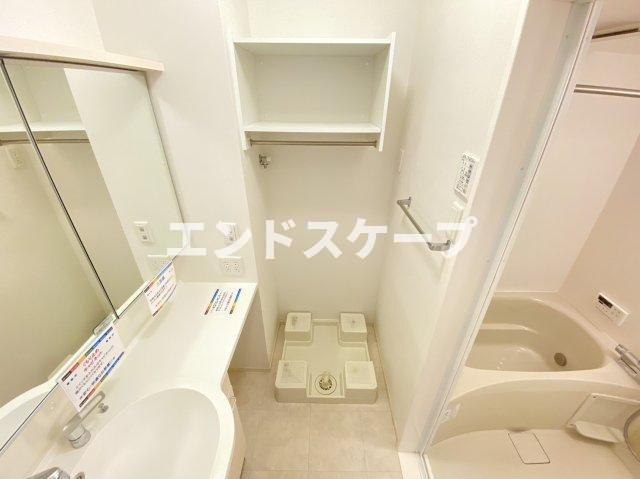 ルビーＤの洗面所|高崎、前橋、伊勢崎エリアのお部屋探しはエンドスケープまで！お客様の理想お聞かせ下さい♪
