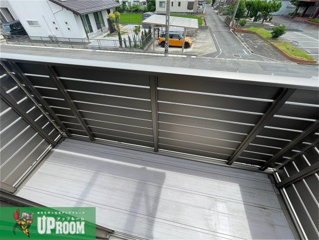 熊澤様戸建賃貸住宅A棟のバルコニー