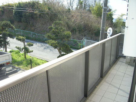 カーサKOYOMOのバルコニー|バルコニー付きです
