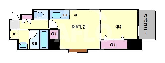 Gladio上町台の間取り|Gladio上町台　間取り