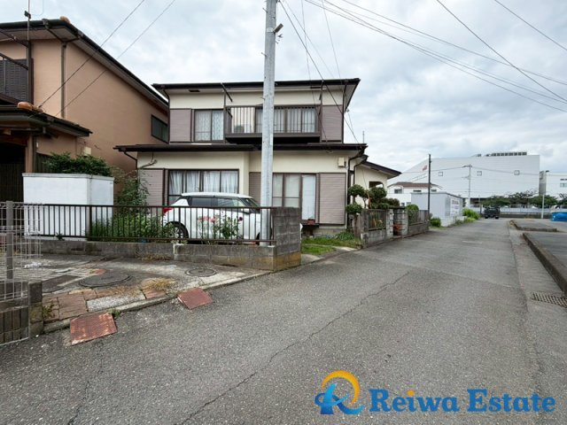売地　高座郡寒川町大曲4丁目の前面道路含む現地写真