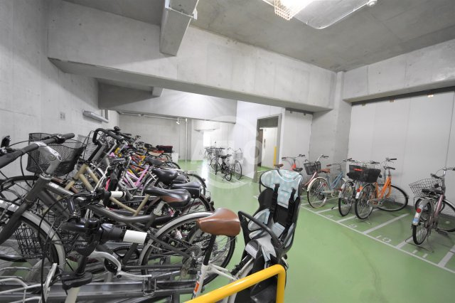 ディーグラフォート大阪NYタワー肥後橋　西船場小学校区のその他共用部分|ディーグラフォート大阪NYタワー肥後橋　駐輪場