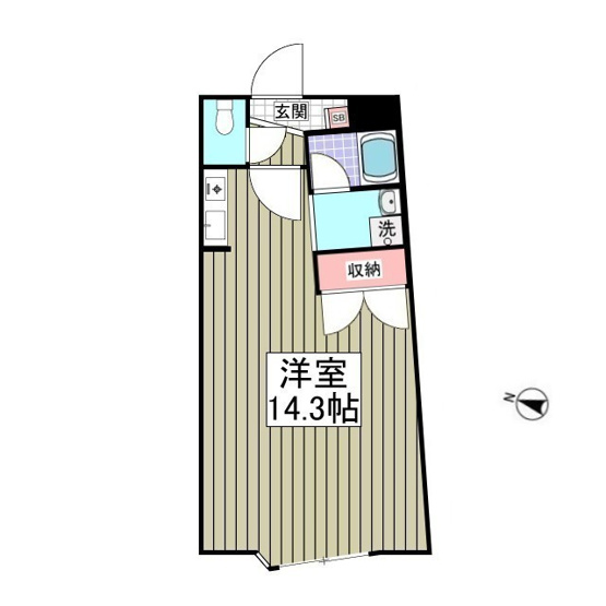 【間取り】 | キュウブＥＸ三俣