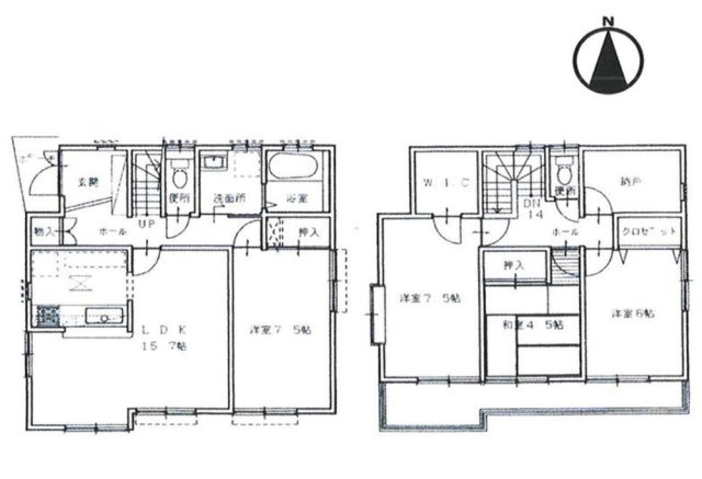 仁川高台2丁目の間取り|LDK15帖超・6帖以上の洋室　ゆとりある間取
