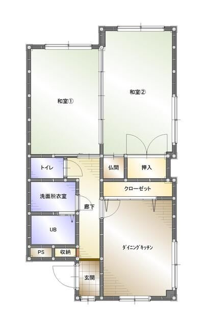 グランシティ琴平の間取り